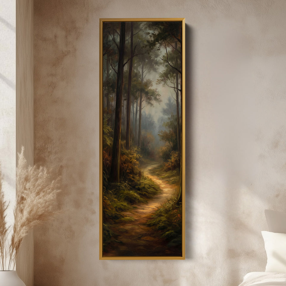 Chemin forestier Art mural pour chambre Décoration murale surdimensionnée pour chambre