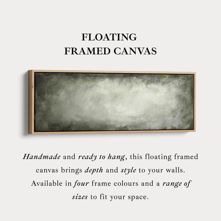 Panormic Botanical Lotus Floral Art Print for Bedroom or Hallway