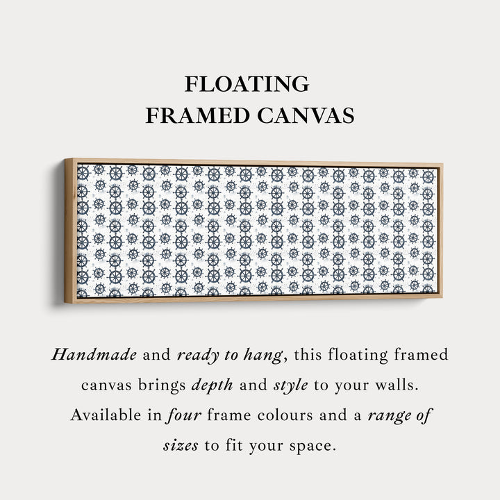 Scheepswiel Lang Smal Panoramisch Muurdecoratie