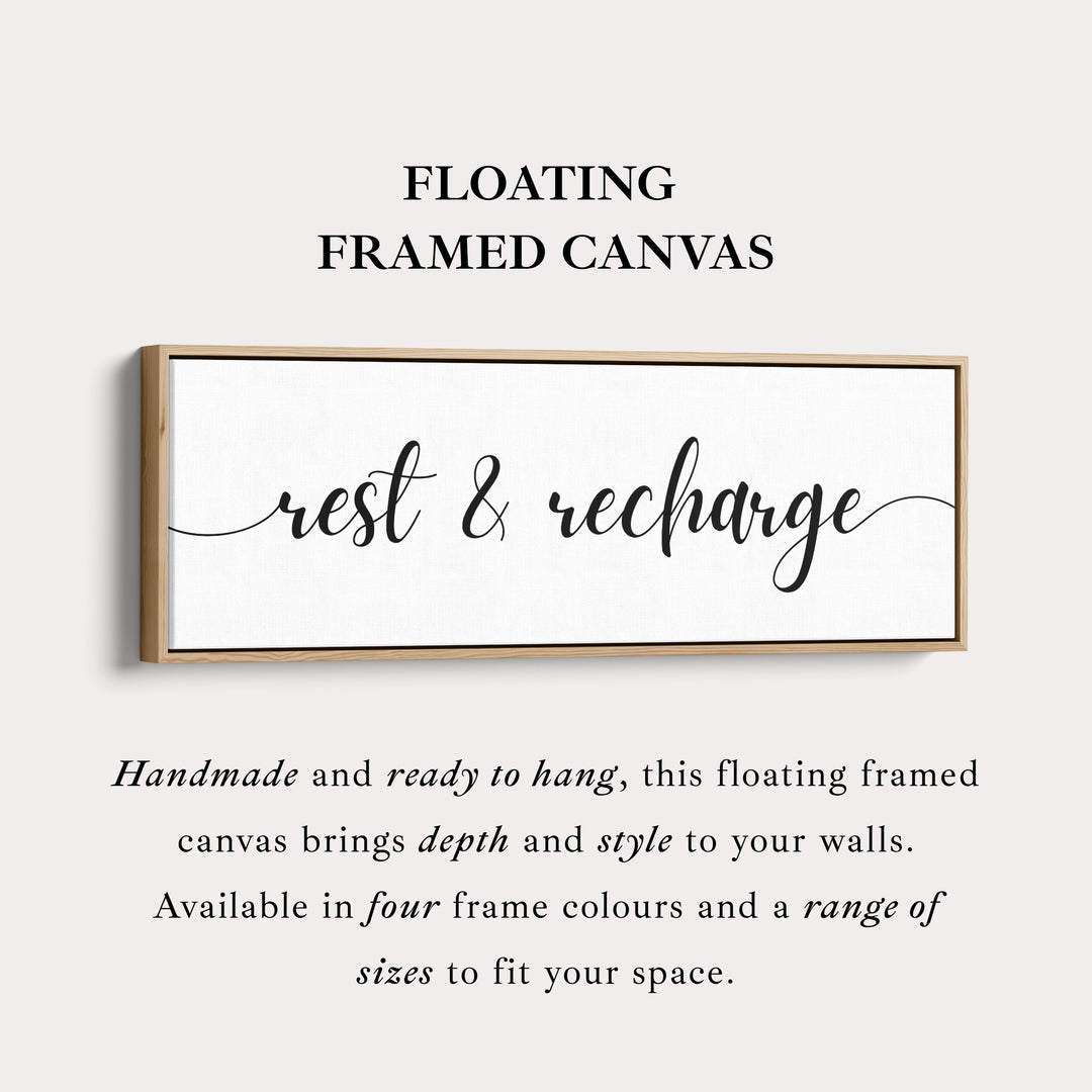 Muurdecoratie boven bed voor logeerkamer horizontale kunst