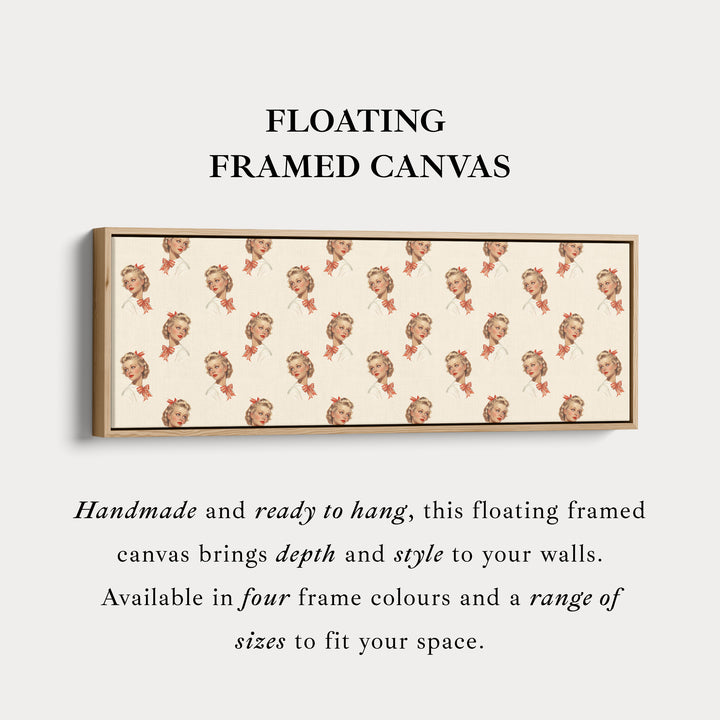 Die schmale, lange Wanddekoration im Vintage-Stil