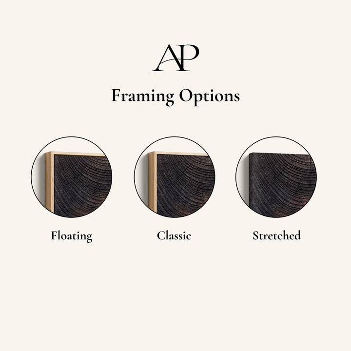 Large Diptych Wall Art Dark Wood Grain for Office Minimalist Abstract
