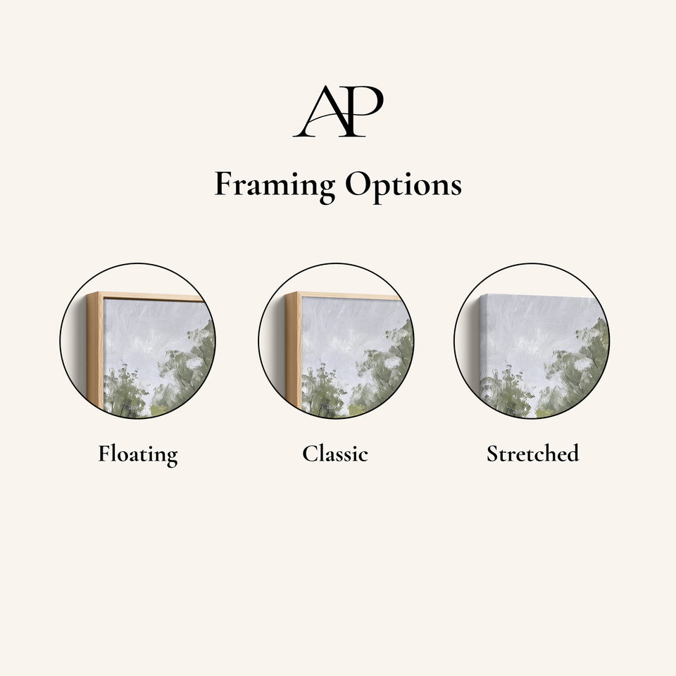 Peaceful River Large Scale Wall Art Set Office Countryside Landscape
