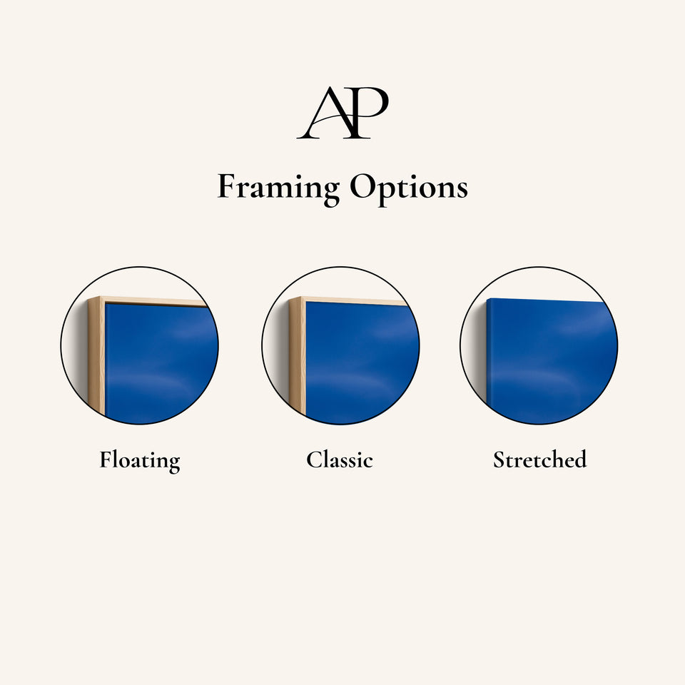 Soft Coastal Horizon Three Panel Wall Art For Dining Room In Blue And Pink