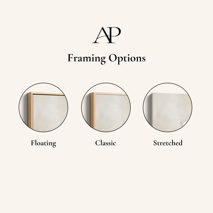 White Tulip Oversized Triptych Wall Art for Bedroom in Soft Neutral Tones