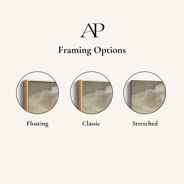 Dramatic Clouds 3 Piece Wall Art Set for Hallway
