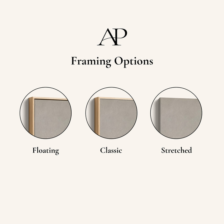 Soft Clouds Oversized Triptych Wall Art for Hallway