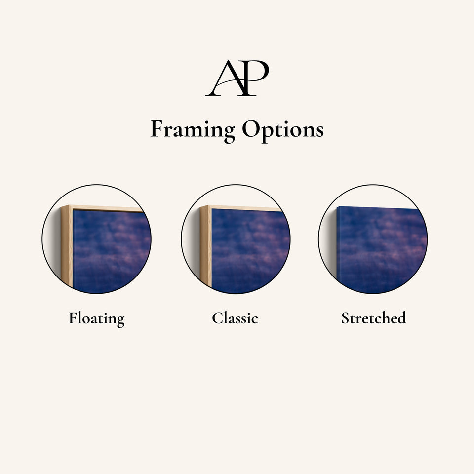 Abstract Water Surface Large Triptych Wall Art For Office In Blue Pink
