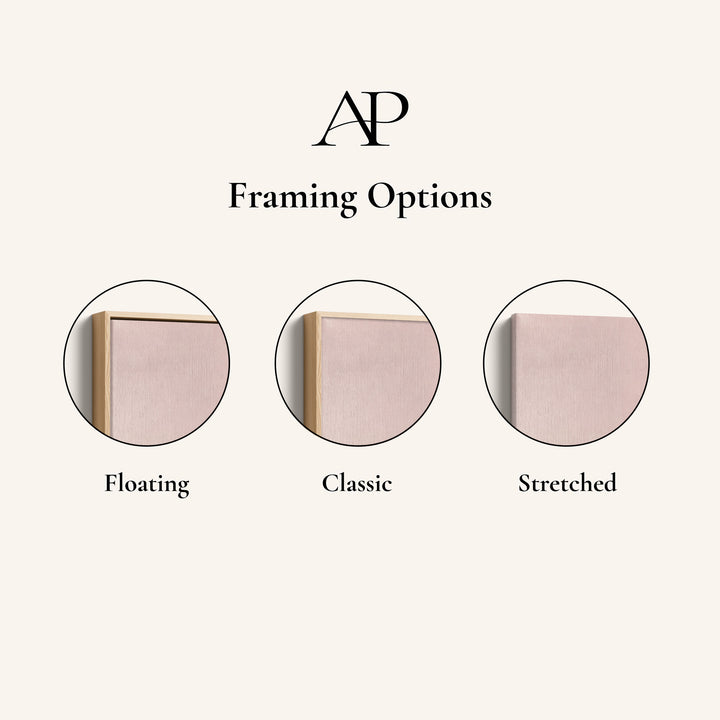 Pink Cloud Large Triptych Wall Art For Bedroom Walls