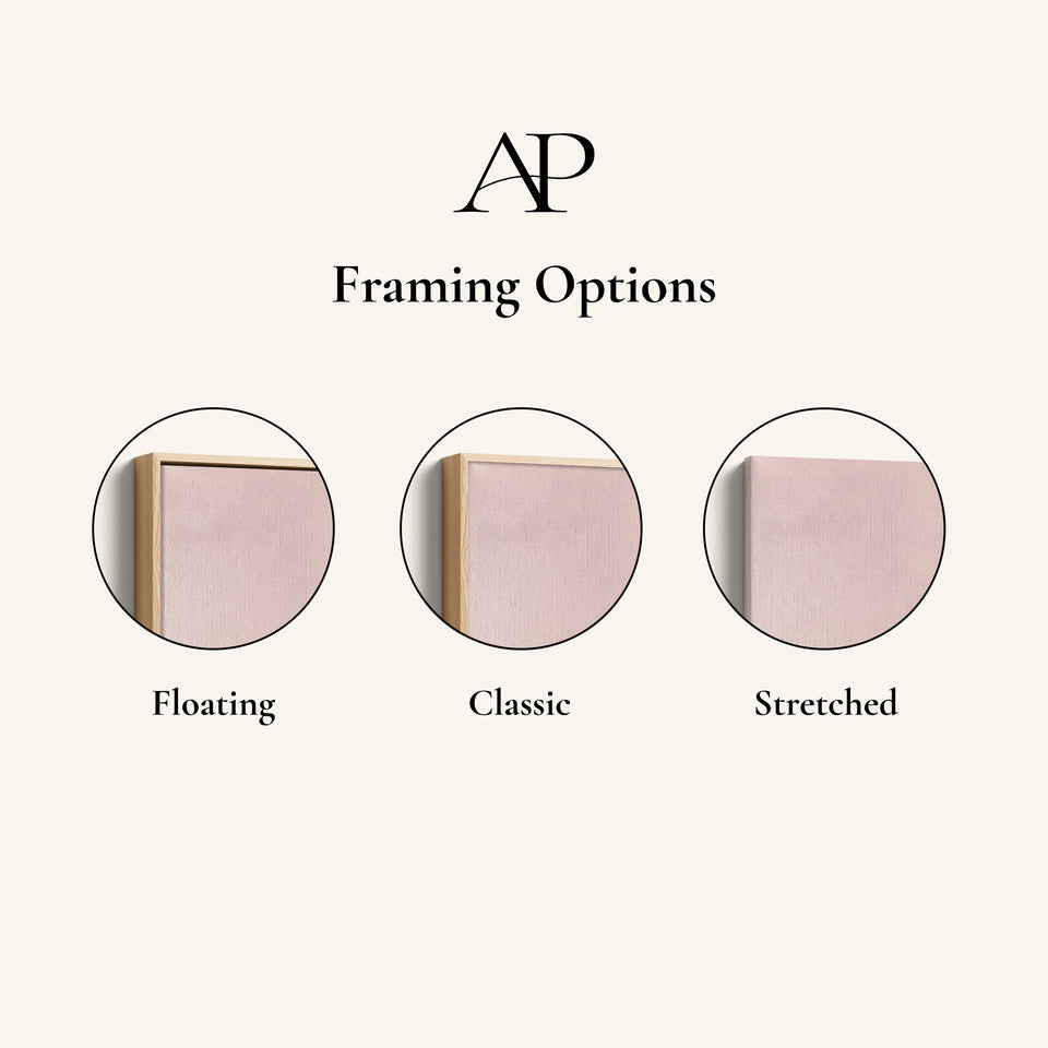 Pink Cloud Large Triptych Wall Art For Bedroom Walls