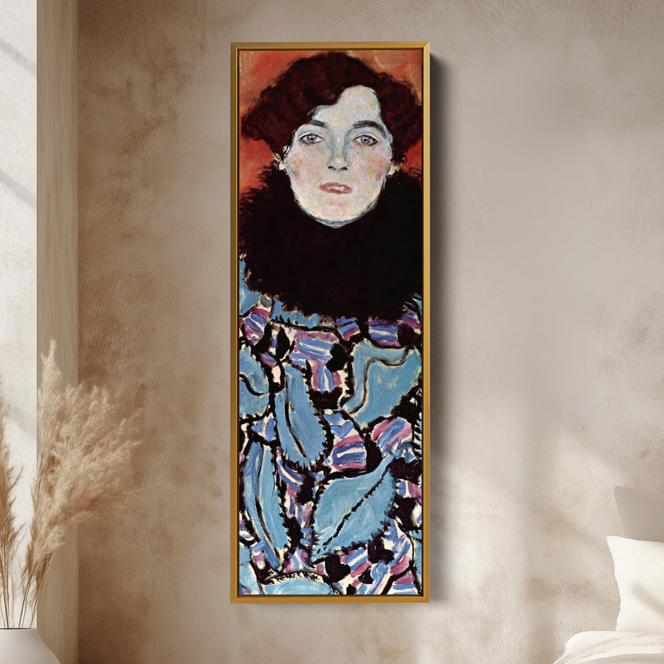 Gustav Klimt Large Wall Art Portrait Of Johanna Staude For Bedroom