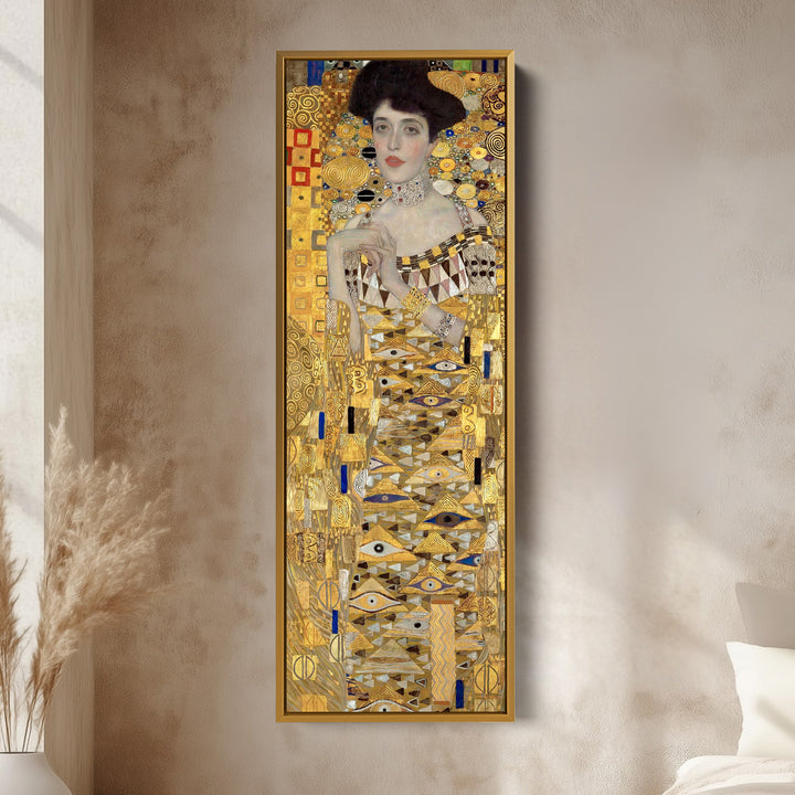 Gustav Klimt Portrait Wall Art Adele Bloch Bauer For Living Room