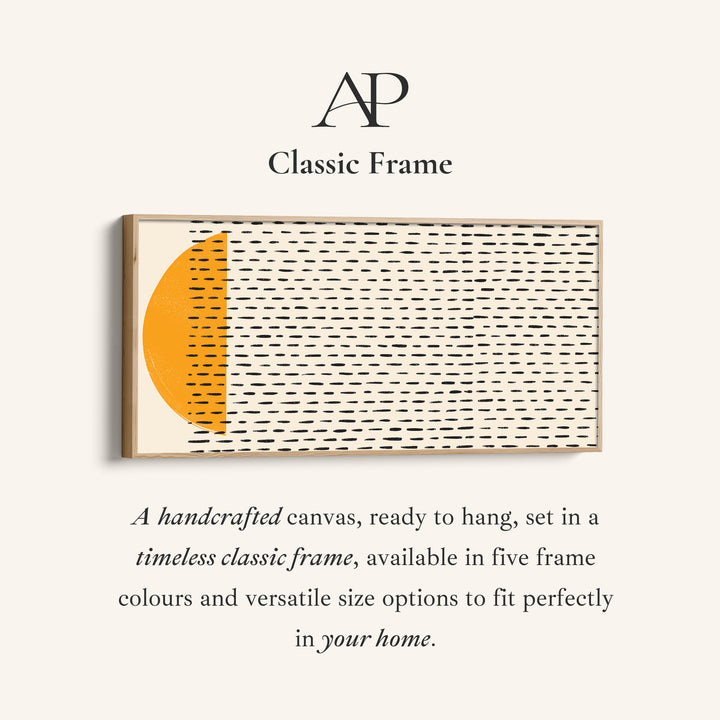 Wide Canvas Yellow Half Circle Pattern Extra Wide Canvas Kitchen