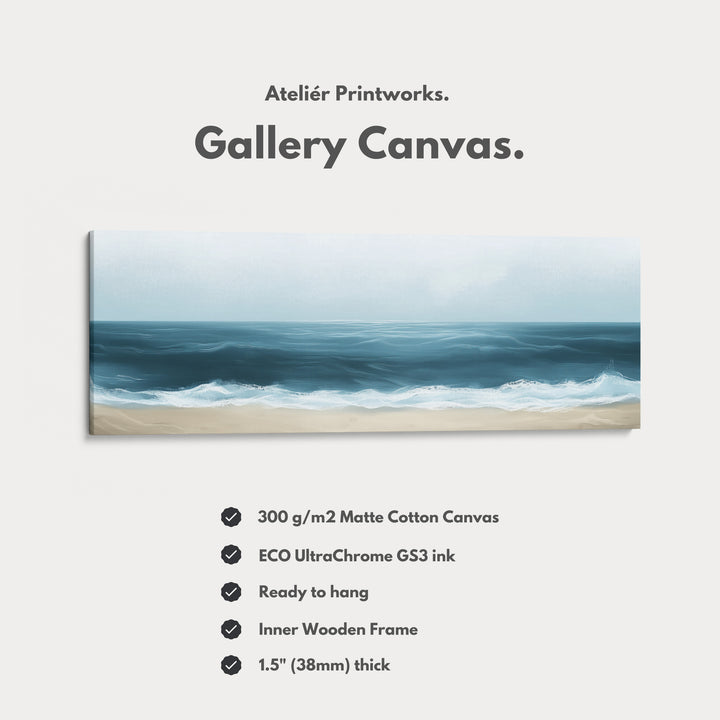 Abstract Beach Large Canvas Wall Art - H0041