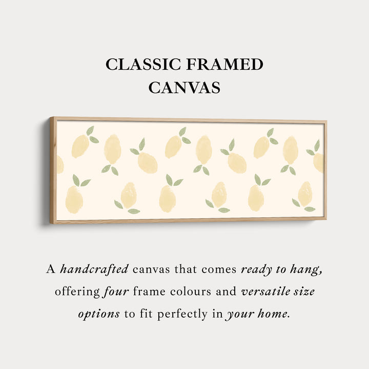 Smalle Lange Keuken Muurdecoratie Citroenen