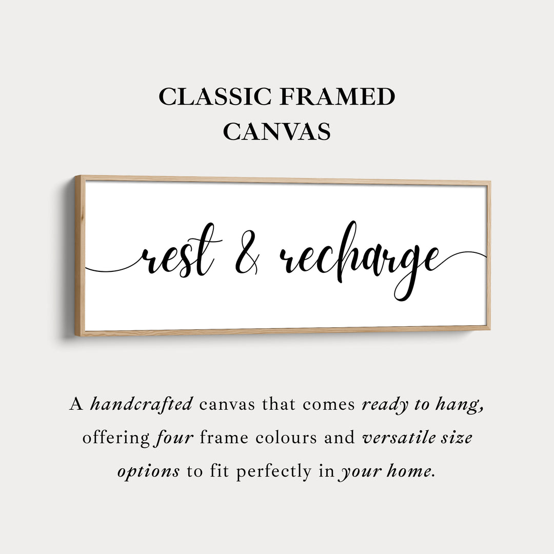 Muurdecoratie boven bed voor logeerkamer horizontale kunst