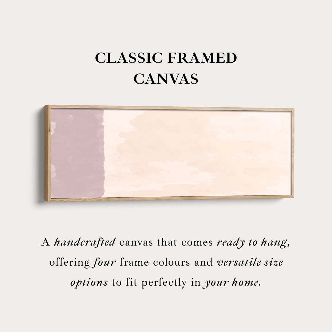 Horizontal Wall Art Neutral Beige And Grey For Living Room Or Bedroom