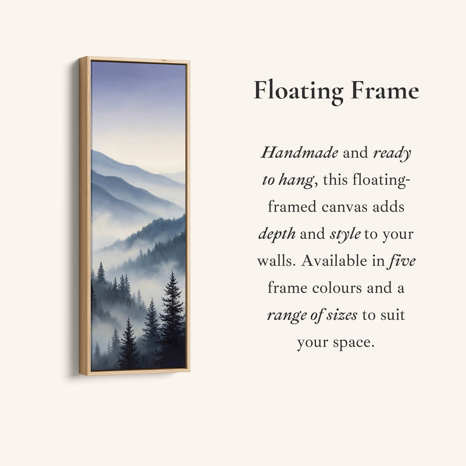 Bedroom Wall Art Soft Mountain Landscape Statement Wall Decor For Bedroom