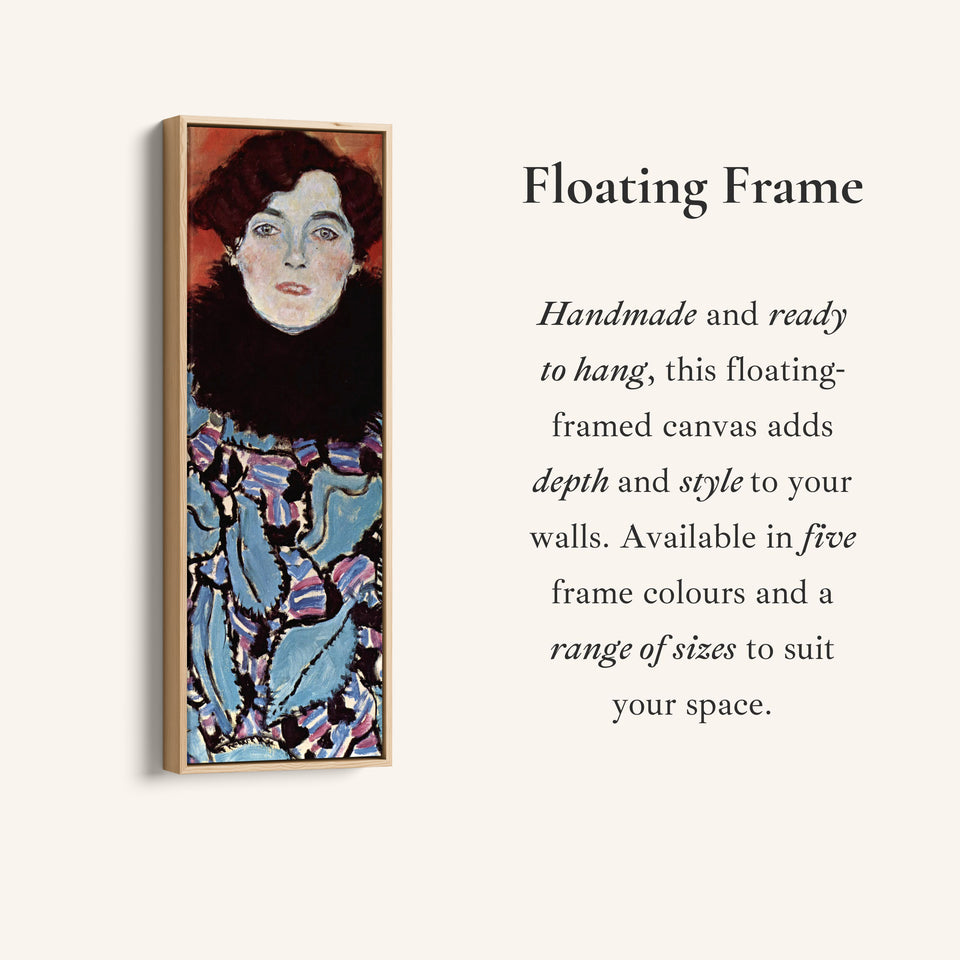 Gustav Klimt Large Wall Art Portrait Of Johanna Staude For Bedroom