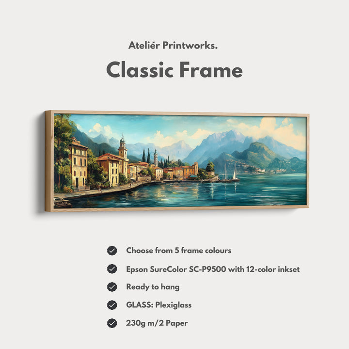 Vintage Harbour Panoramic Wall Decor - H0242