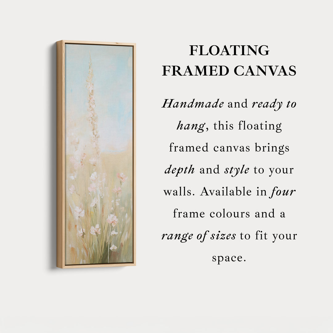 Tall Vertical Wall Art - Floral Painting