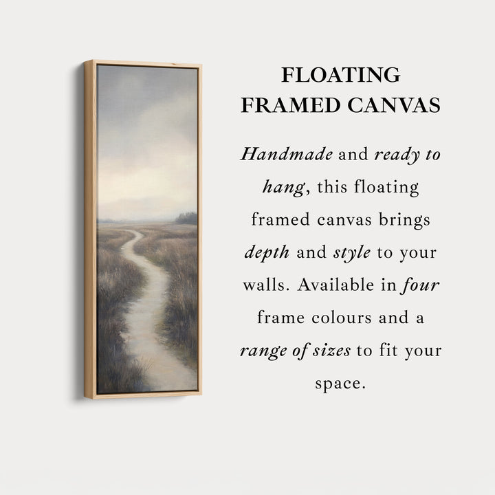 Winding Path Tall Vertical Wall Decor