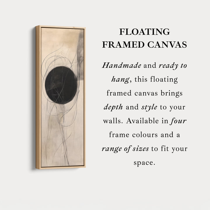 Minimalist Abstract Vertical Thin Large Wall Art Canvas