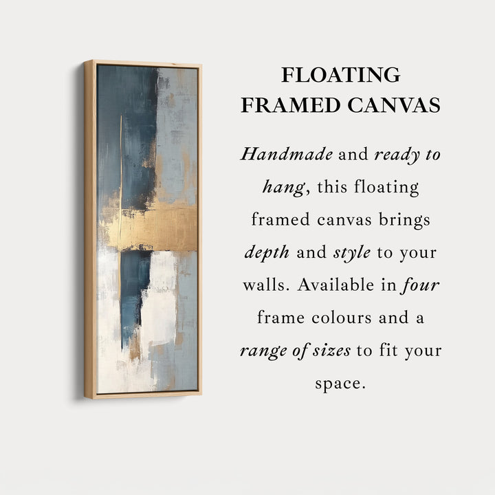 Minimalist Gold Long Vertical Wall Art