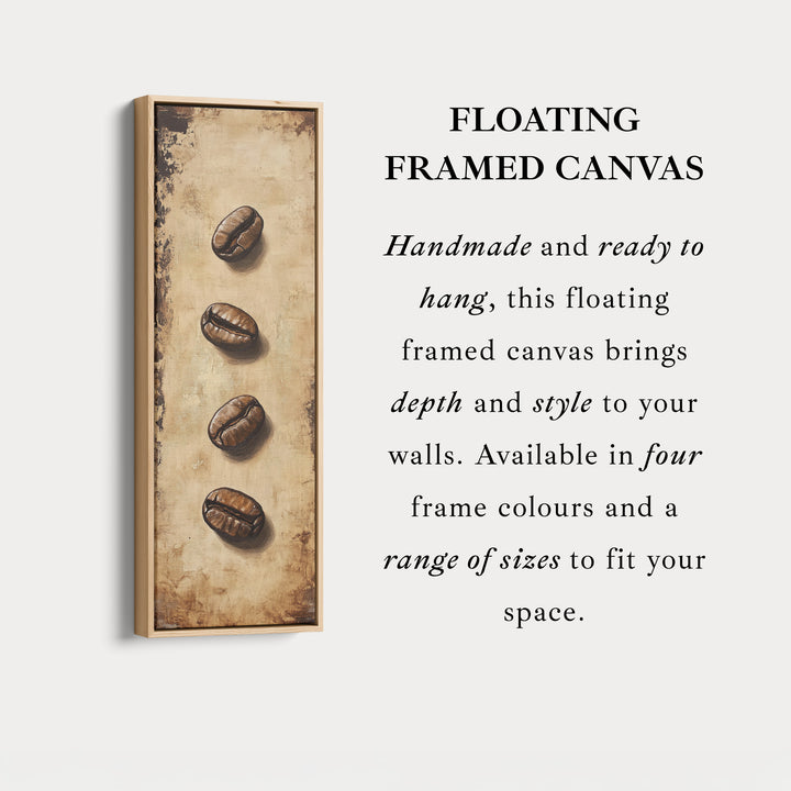 Coffee Shop Wall Art Tall Slim Vertical Decor