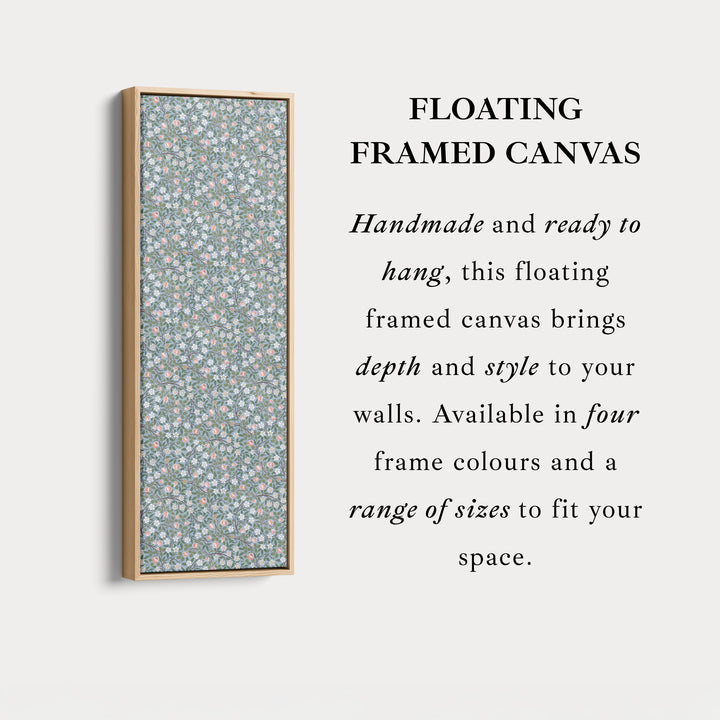 William Morris Clover Vertical Long Narrow Wall Art