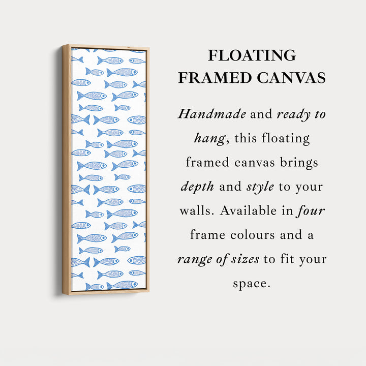 Sardines Vertical Kitchen Long Wall Decor