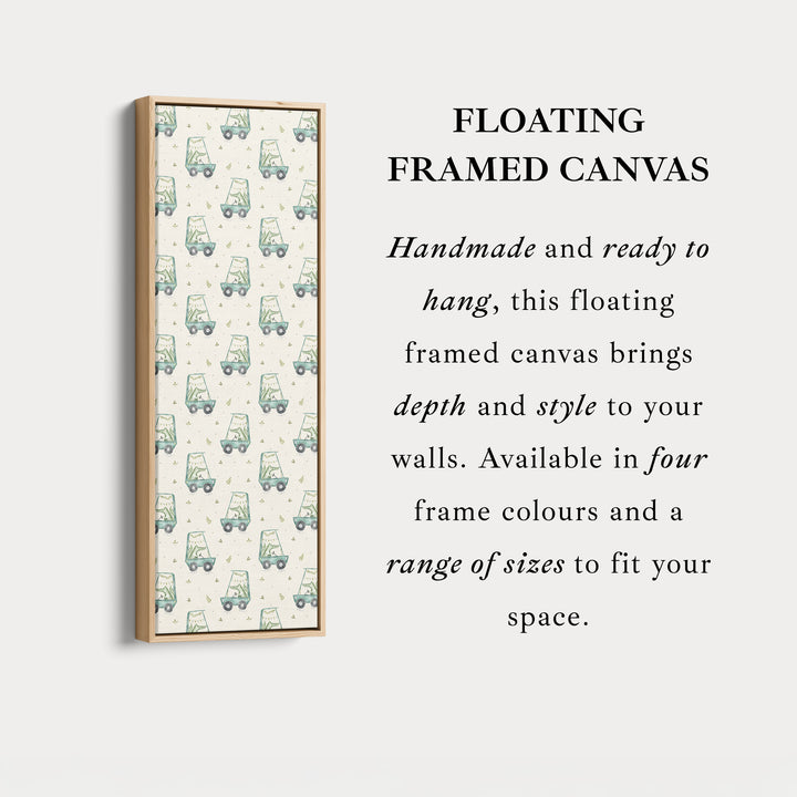 Kids Room Crocodile Long Narrow Vertical Wall Art