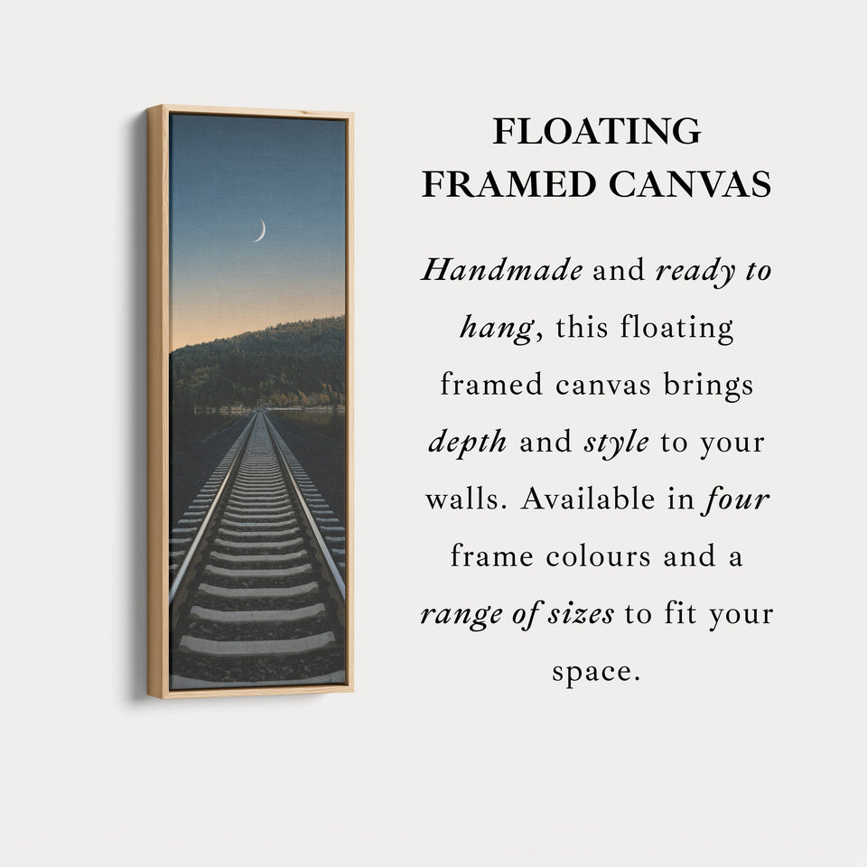 Railway Narrow Vertical Wall Art