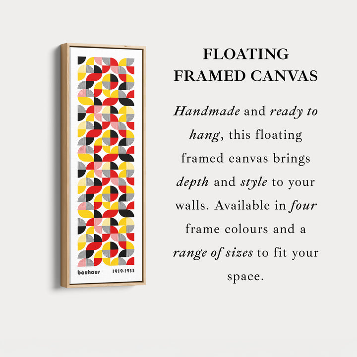 Long Narrow Mid Century Bauhaus Wall Decor