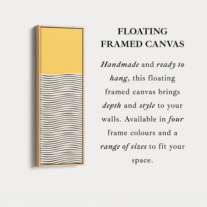 Minimalist Brush Dots Vertical Framed Canvas Wall Art for Bedroom or Office