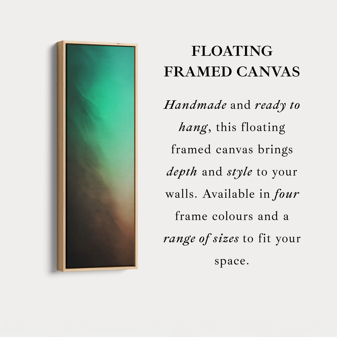 Tall Wall Art Green Beige Skinny Wall Art For Bedroom