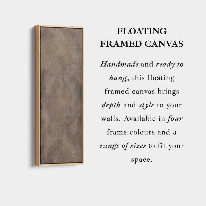 Narrow Wall Art Earthy Brown Minimalist For Hallway