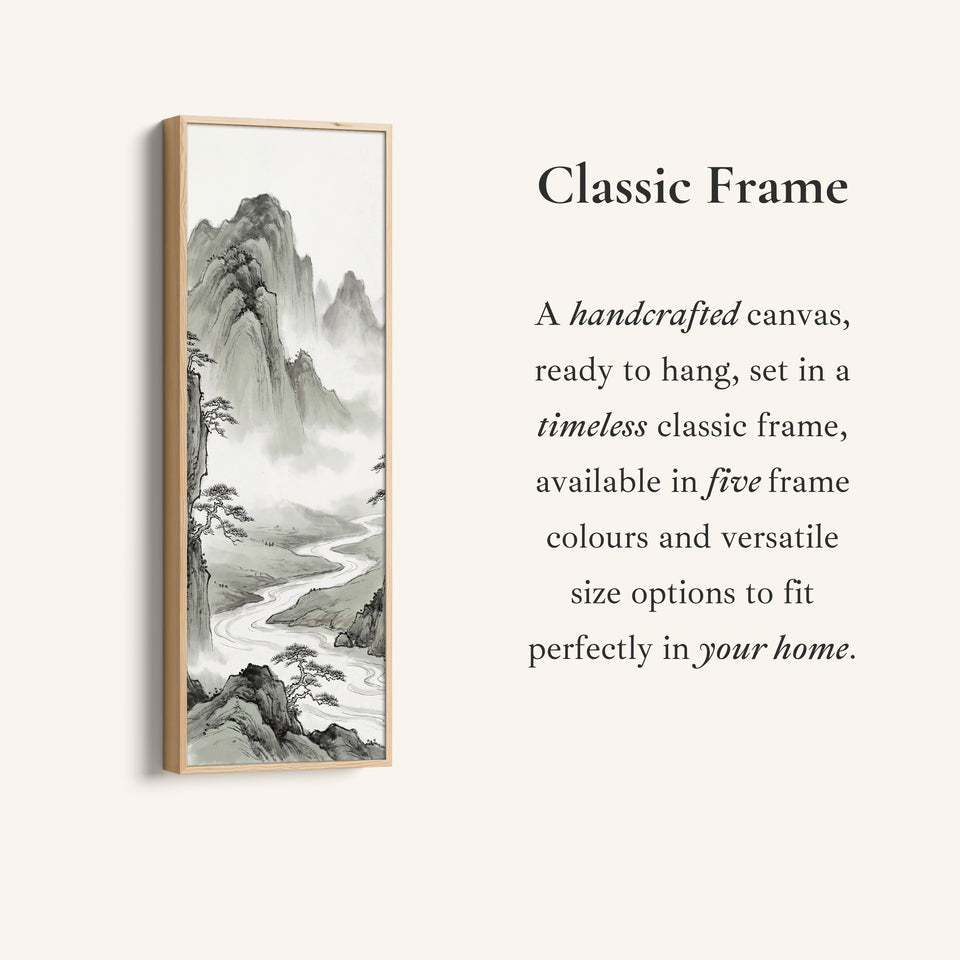 Ink Mountain Bedroom Wall Art Oversized Wall Decor Bedroom