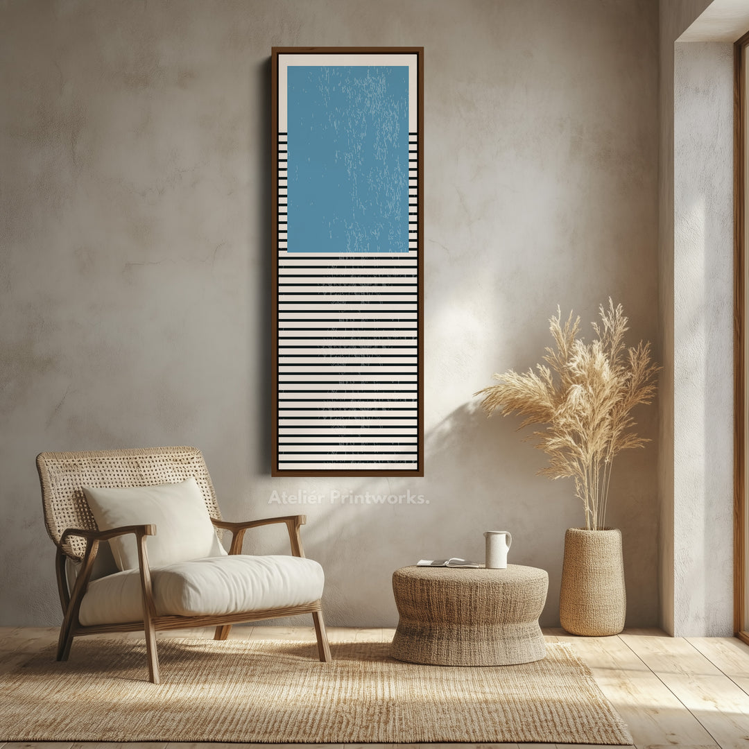 8. Walnut Vertical FrameV0390