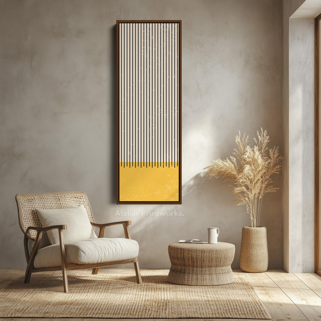 8. Walnut Vertical FrameV0392