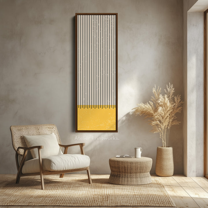 8. Walnut Vertical FrameV0392