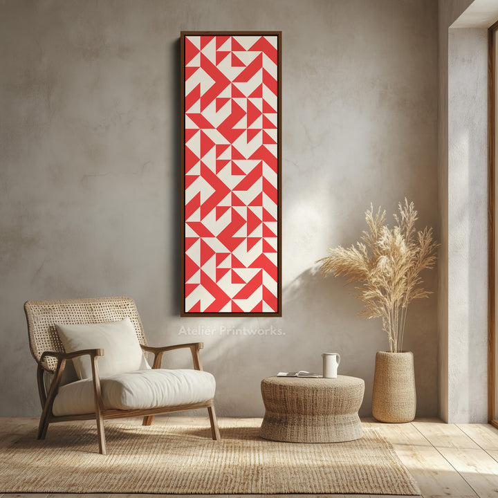 8. Walnut Vertical FrameV0396