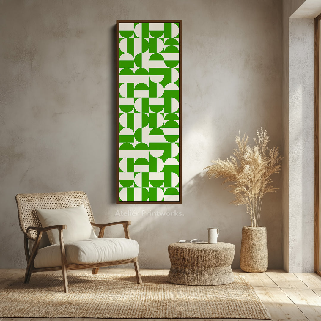 8. Walnut Vertical FrameV0397