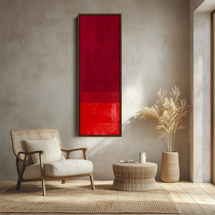 8. Walnut Vertical FrameV0401