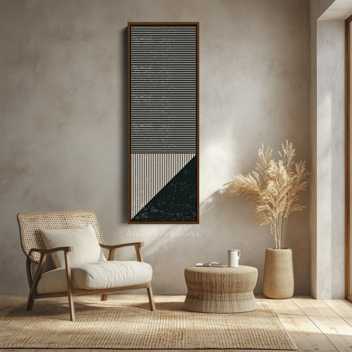 8. Walnut Vertical FrameV0403