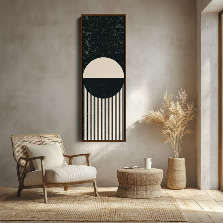 8. Walnut Vertical FrameV0406