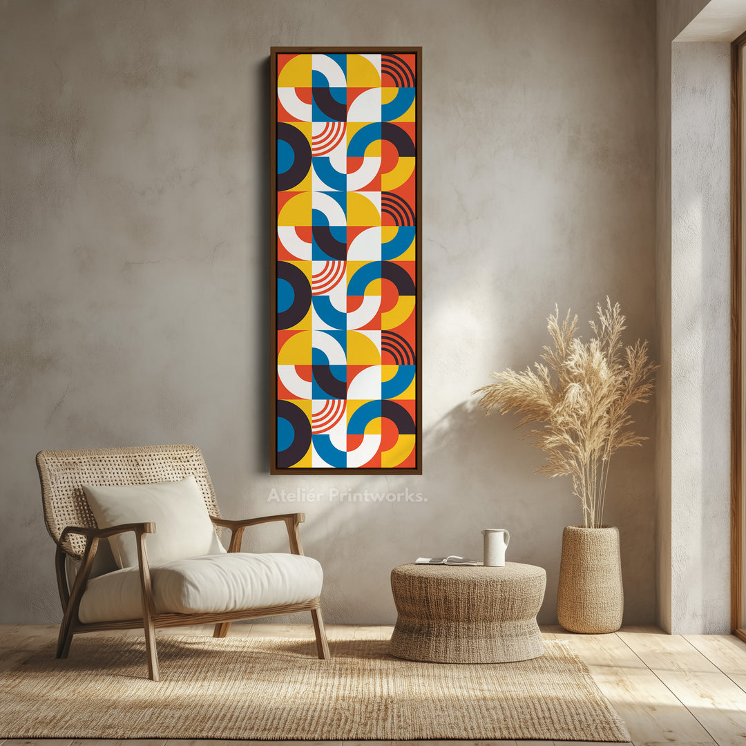8. Walnut Vertical FrameV0420