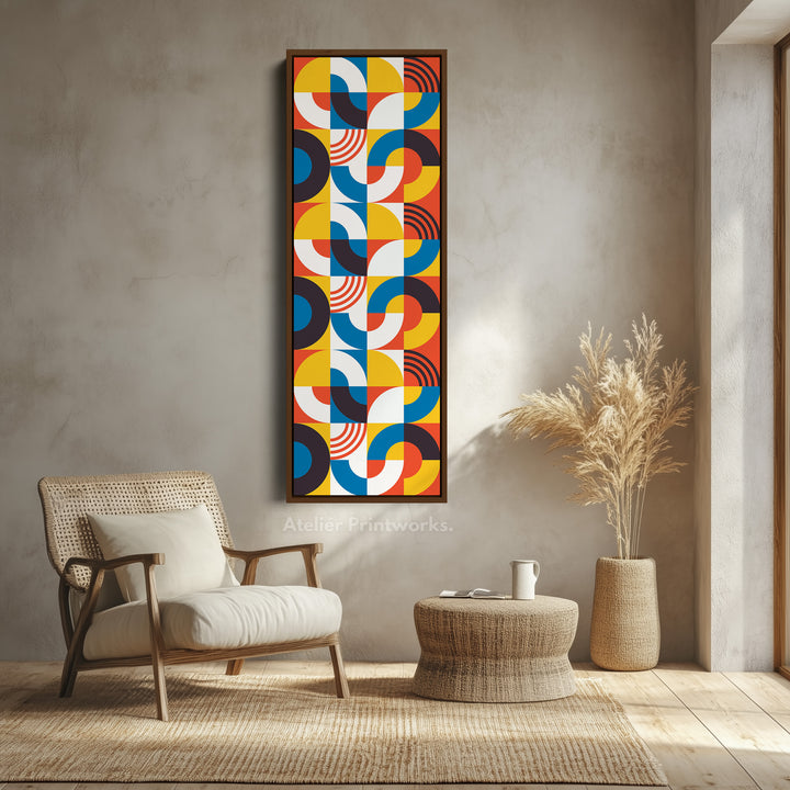 8. Walnut Vertical FrameV0420