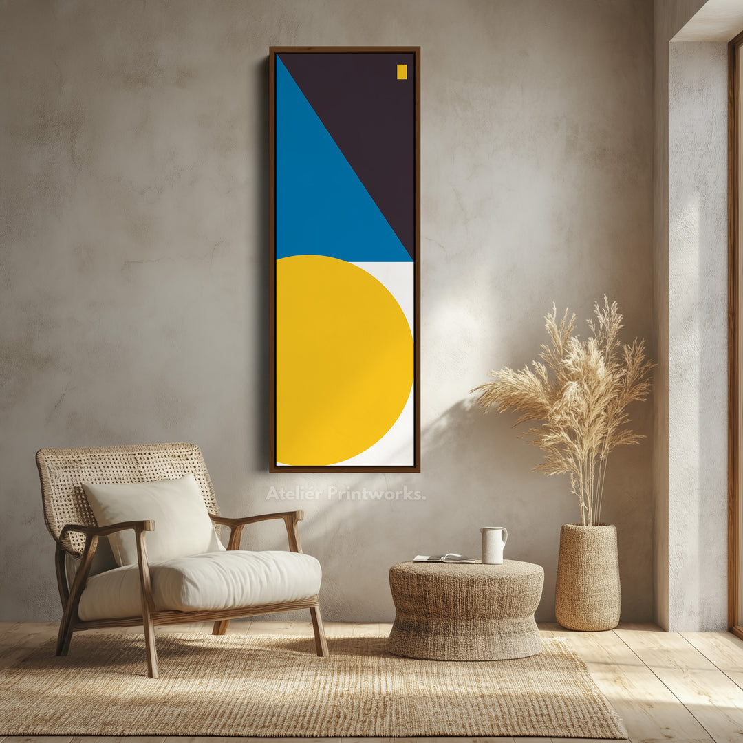8. Walnut Vertical FrameV0422
