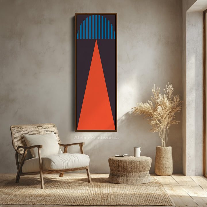 8. Walnut Vertical FrameV0423